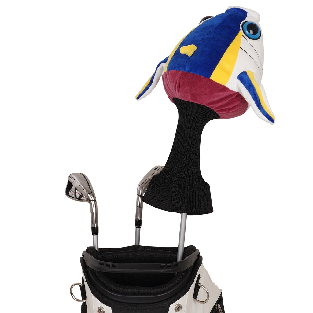Fish Head Plush Driver Animal Head Cover