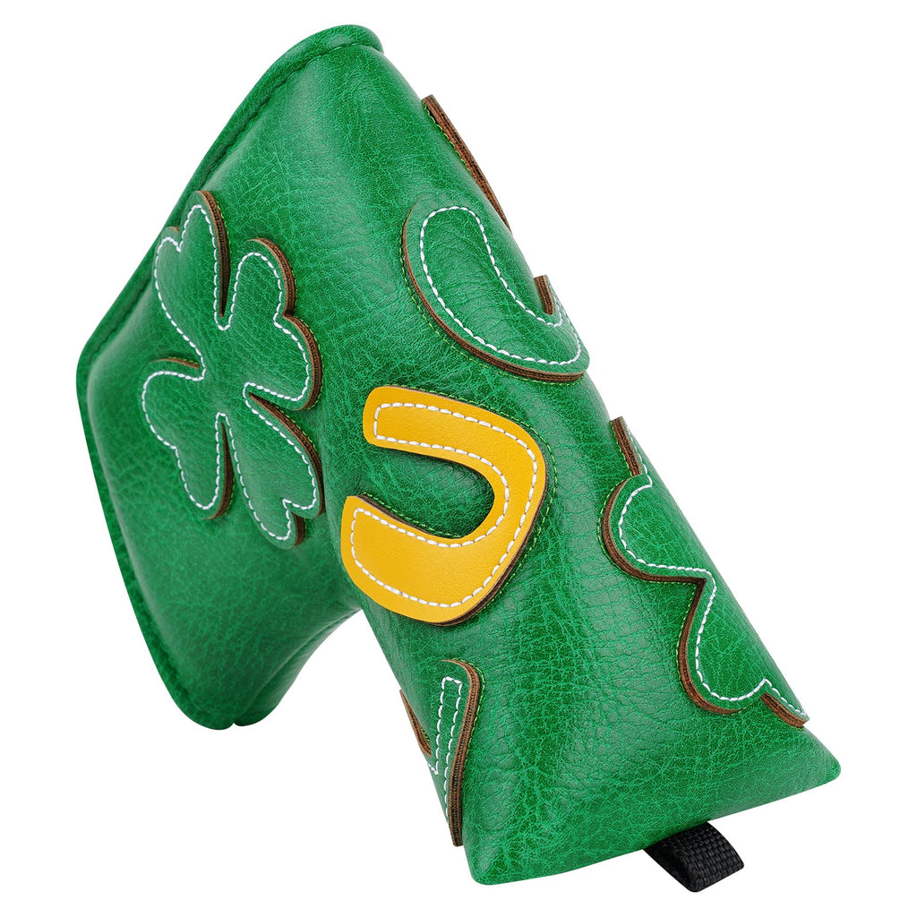 Green Luck Four-Leaf Clover Golf Headcover Sets