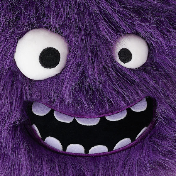 Funny Purple Monster Golf Mallet Putter Head Cover