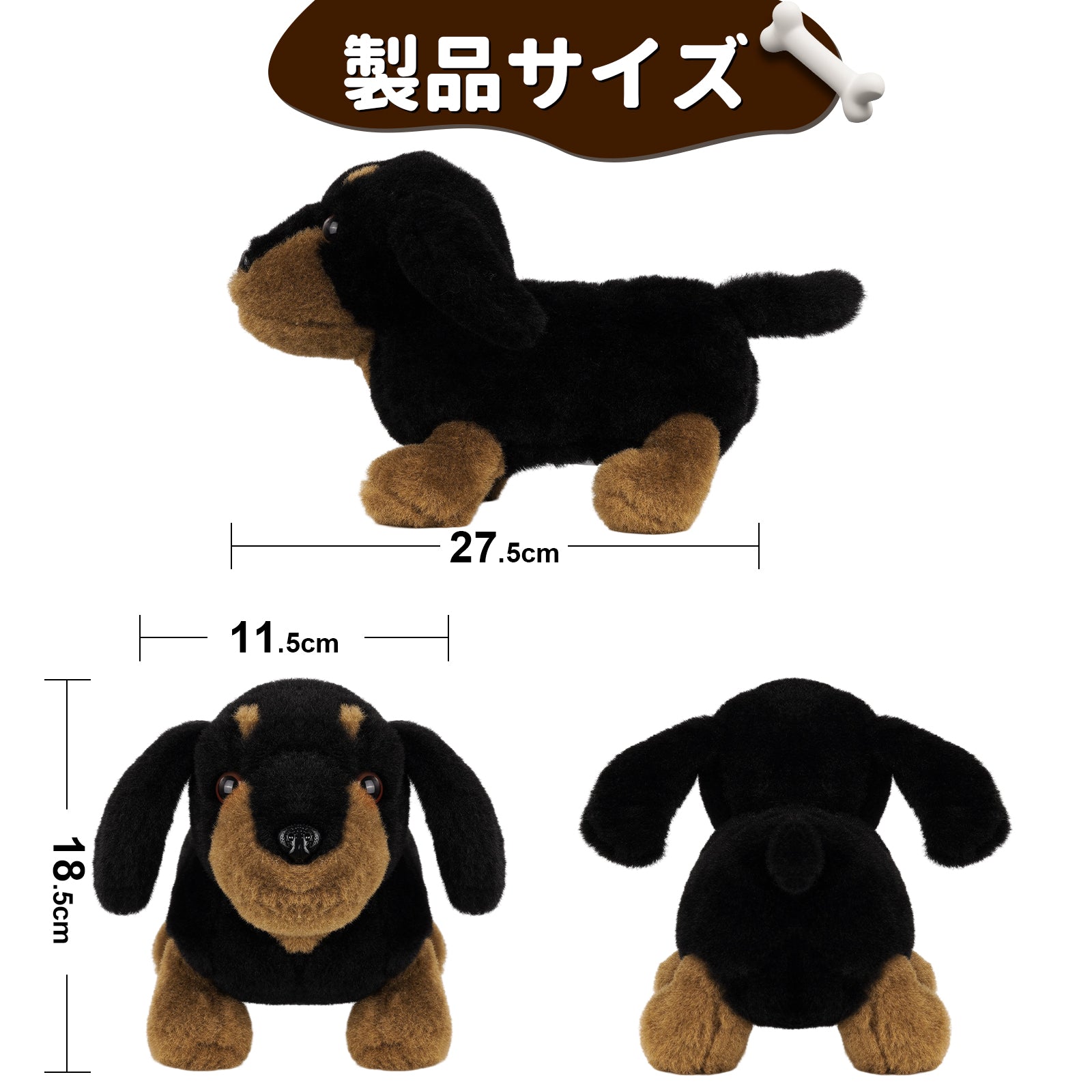 Dachshund Headcover ( Fits Mallet, Blade, Hybrid) Head Cover
