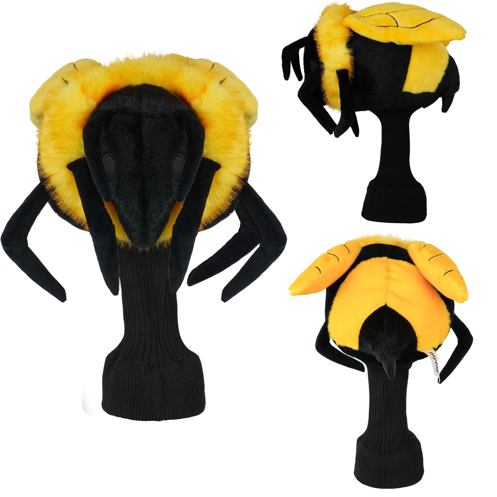 Bee Fleece Driver Head Cover
