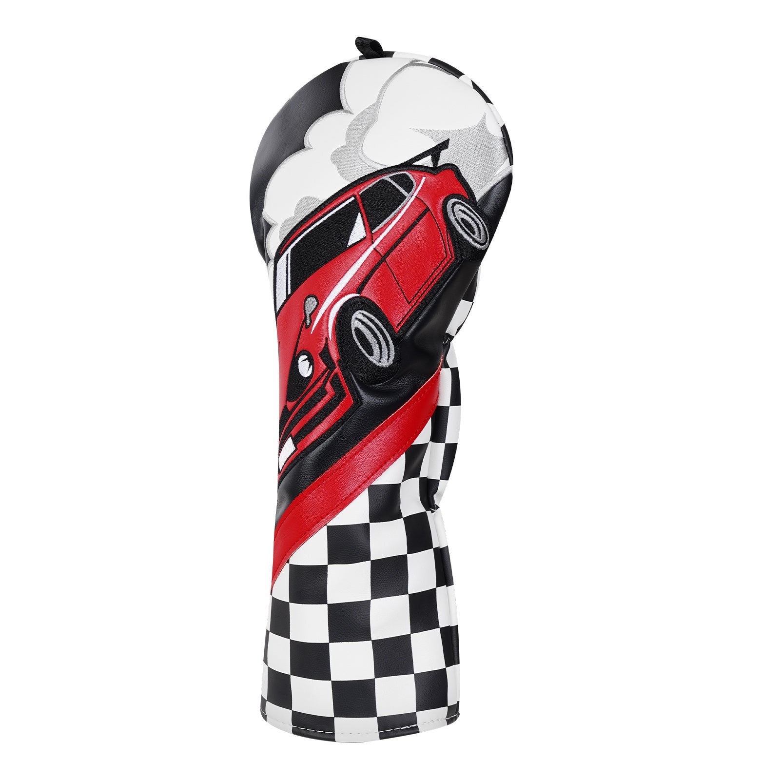 Black Red Super Running Patch Wooden Head Cover