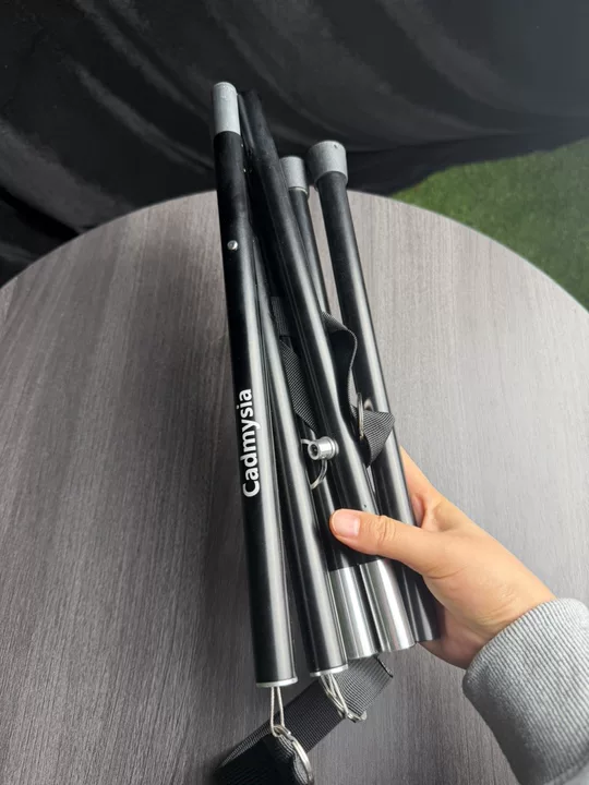 Cadmysia Golf Bag Stand Attachment, Lightweight Updated Attachable Stand for Golf Bag, Portable Golf Bag Accessories Foldable Legs