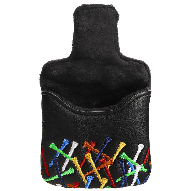 Colorful Golf Tees Golf Large Mallet Putter Head Cover- Craftsman Golf