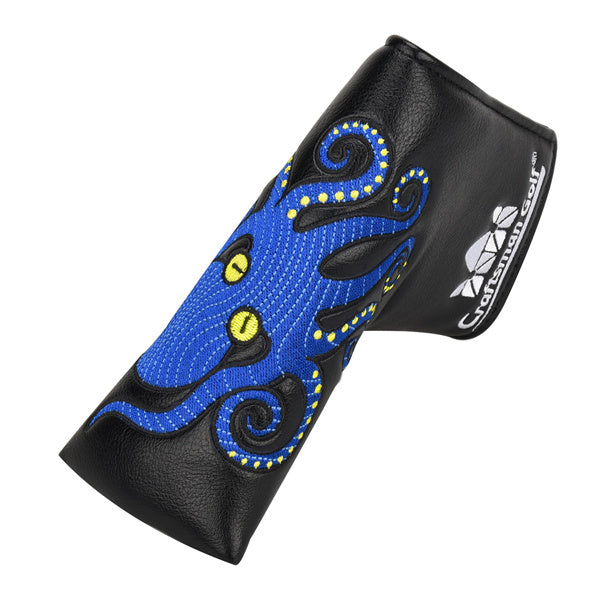 Octopus & Auspicious Cloud Putter Blade Head Cover-Craftsman Golf